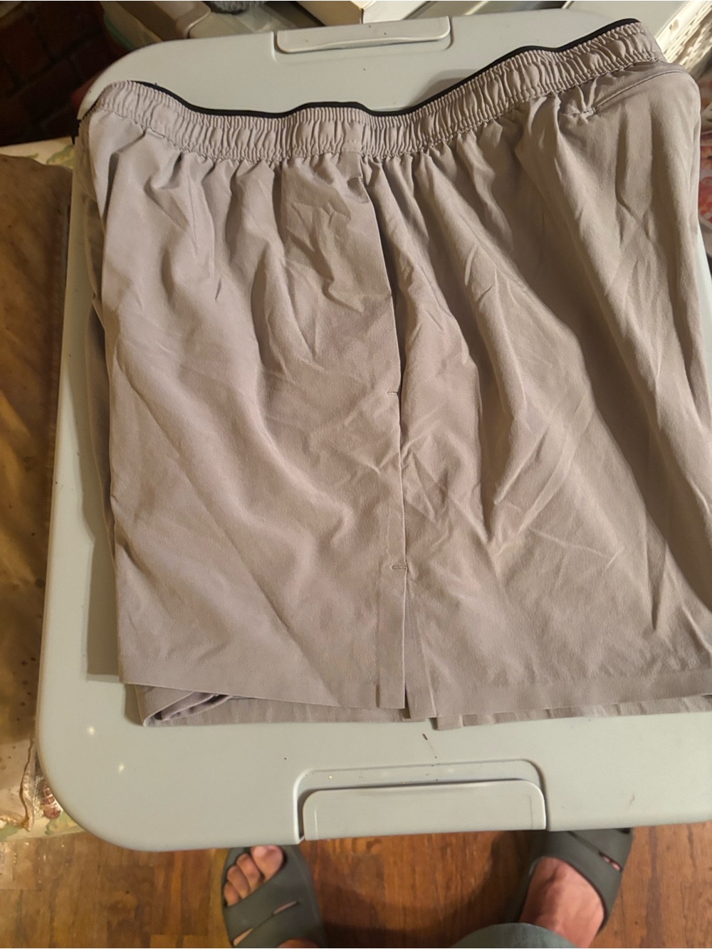 chubbies Men's SwimTrunks in Light Taupe